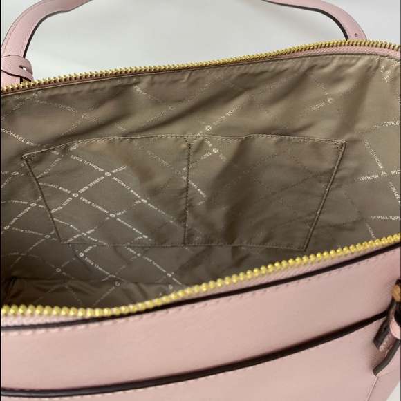 Michael Kors Ciara LG Top ZIP Tote Blossom Leather - Picture 7 of 7